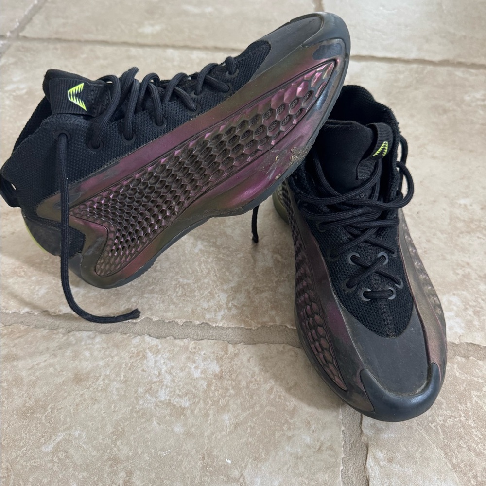 adidas AE1 Kids Sneakers - Black and Purple